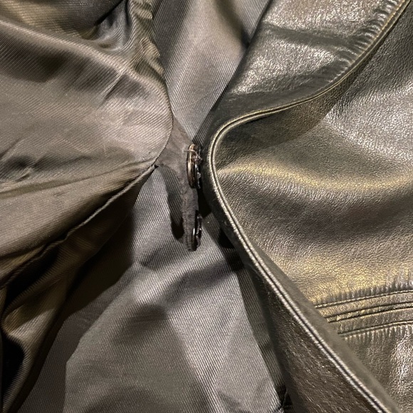 Ann Demeulemeester Archival Lamb Leather Coat Dress - Picture 10 of 11